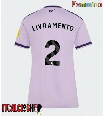 Newcastle United Tino Livramento #2 Terza Maglia Femmina 2026-27 Manica Corta